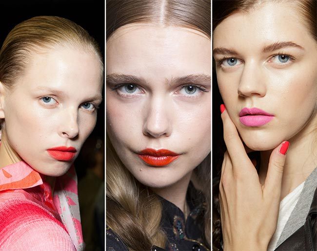 Trendy make-up pro jaro/léto 2015 aneb ružovo-oranžové odstíny rtěnky