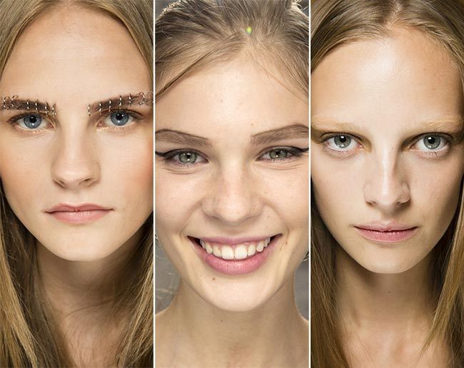 A tip pro vaše obočí – trendy make-up pro jaro/léto 2015