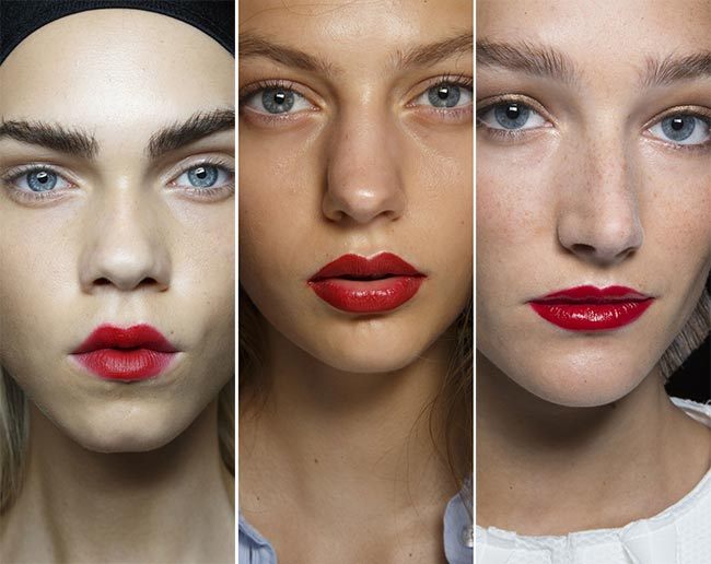 Trendy make-up pro jaro/léto 2015 aneb rudá rtěnka