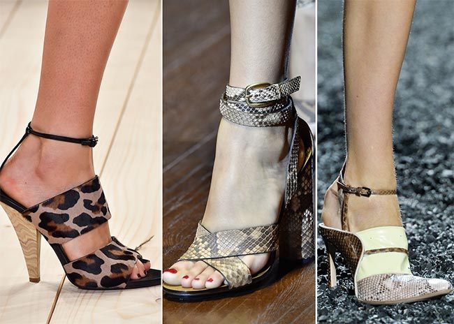 boty se zvířecími vzory jaro 2015
