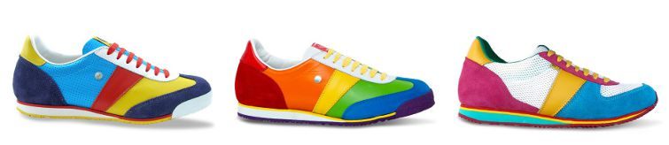 barevné tenisky botas