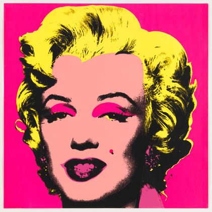 Portrét Marilyn Monroe od Andyho Warhola