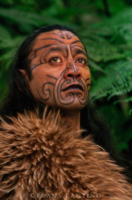 Moko tetování maorské