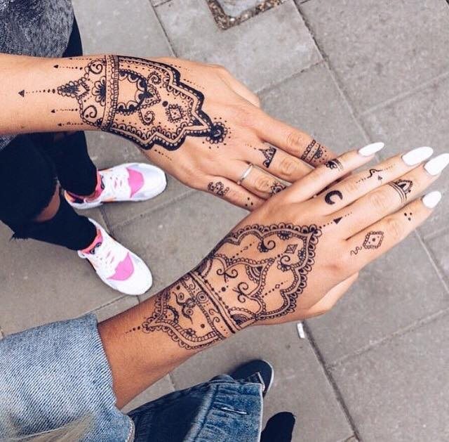 tetování hennou