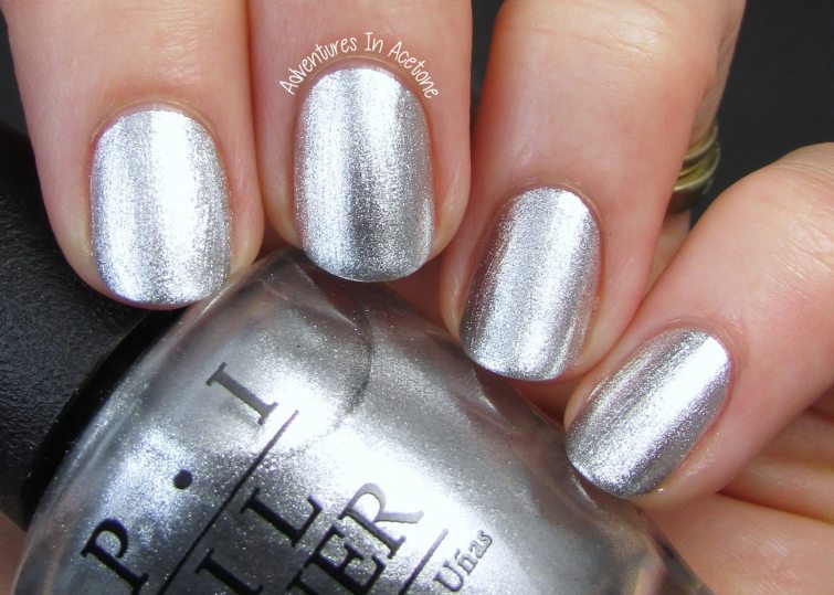 3. Metallic Silver Nail Polish Designs for Short Nails - wide 9